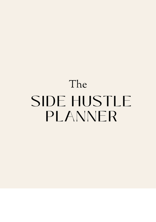 Side Hustle Planner